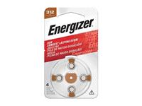 Hearing Aid Battery Zinc Air 1.4V -4 Per Pack [AZ312BP4 ENERGIZER]