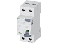 SENTRON Residual Current Operated Circuit Breaker, 2-Pole, Type AC, In: 25 A, 30 mA, Un AC: 230 V Use of these devices is not permitted in all countries. Observe National Installation Regulations! [5SV4312-0]