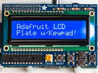 1115 :: Adafruit Blue & White 16x2 LCD and Keypad Kit for Raspberry Pi [ADF LCD KEYPAD KIT FOR RASPBERRY]