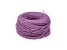 UTP CAT6 4PR 100R Solid Cable Pure Copper 500m Reel Purple [CAB04PR UTP CAT6 PCU PURPLE]