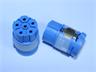 Circular Connector M23 Power Female Crimp Insert 6 Pole (5+PE), for 2mm Contacts and 28A @ 800VAC Max. [7084951102]