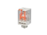 Medium Power 11 Pin Plug-In Relay With Test Button Form 3C (3c/o) 24VAC Coil 72 Ohm 6A 250VAC/30VDC Contacts [6013E-AC24V]