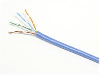 UTP Cable Solid 4 pair Cat 5 • Blue Colour • Nominal Impedance : 100Ω [CAB04PR UTP SOLID BLU]