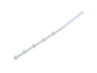 20x5mm Bend Flat Bar with 5 Line in White [EF FLAT BAR B5WH]