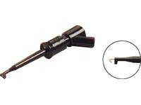 2mm Clamp type Test Probe • Black • Contact hook [KLEPS2-BU BLACK]