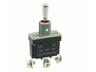 Waterproof Toggle Switch Hi Power / Duty Cycle Single Pole Form 1C (1c/o On-Off-On) 12A 250VAC Screw/Fast-On Terminals [1HAS4T1B1M1N1S]