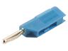 4mm Stackable Screwed Banana Plug • Blue [VSB20 BLUE]
