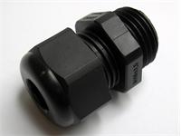 Polyamide Cable Gland PG9 for Cable 4-8mm Black in Colour [CGP-PG9-05-BK]