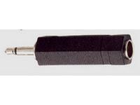 Adaptor 6.3mm Mono Plug to 6.3mm Stereo Socket [A579]