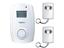 Wireless Motion Detector System with 1 IR Sensor and 2 Remotes [BPSIRMA2]
