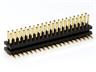 40 way 1.27mm PCB SMD DIL Pin Header Double Row and Gold plated pins [507400]