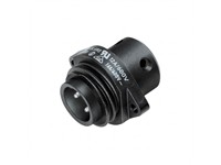 Circular Connnector - RD24 Style Binder 4 Pole (3P+Earth) Panel Flange Mount Male Screw Term. 16A/400VAC .IP67 -VDE Approved [09-4223-00-04]