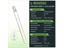 3mm Round Super Bright LED Lamp, Super Bright Green - IV= 150mcd [L-934SGC]