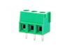 3.81mm Screw Clamp Terminal Block • 2 way • 9A – 130V • Straight Pins • Green [CPP3,81-2E]