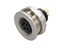Circular Connector M9 Panel Flange Female 2 Pole Rear Mount Solder Terminal IP67 [09-0404-00-02]