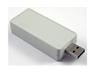 Enclosure ABS Miniature Plastic 65 x 30 x 15.5mm for USB grey (RAL 7035) IP54 [1551USB3GY]