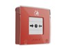 Wireless Wall-mounted Button For Manual Fire Alarm Activation, Freq:868.0~868.6MHz, 2xCR123A, Operating Temp:0°С~+50°С, Compatibility:HUB 2 (2G/4G) HUB+, HUB 2+, HUB Hybrid 2G/4G & REX/REX2 Extenders, 102×104×39mm, 214g [AJAX MANUAL CALL POINT (RED)]