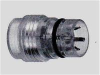 Male Circular Connector M12 • 4way • Solder • with Sealing Hole • Transparent • 125V 3A [09-0431-50-04]