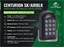 Centurion Smartguard Access Control Standalone Wireless/Keyless (433 MHz) Keypad 1000 Users 15 Channels 2XAA Batteries-Black, 132x80x38mm, IP55 - SMARTGUARDair [CEN SK/AIRBLK]