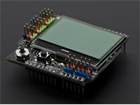 DFR0287 LCD12864 Shield with LED backlight compatible with most of Arduino Controllers [DFR LCD12864 SHIELD 128X64]