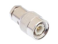 Inline TNC Plug • 50Ω • Solder with Cable : 5mm RG58 [56S102-006A4]