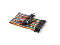 15cm Male TO Male 40Pin Solderless Breadboard Jumper Wires [BMT RIBBON JUMPER 40W M/M 15CM]