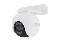 EZVIZ Smart Home WiFi Camera Pan & Tilt Dual LENS 8MP+2MP 4mm LENS, 30m IR, PAN:340°, Tilt:70°, 3D DNR, WDR, FREQ:2.4GHz~2.4835GHz, 4K RES, AI-Powered Human/Vehicle Shape Detecttion, Auto Zoom Tracking, Colorfull Night Vision, IP65, 12VDC1A [EZVIZ CS-H80X-R100-8G82WKFL]