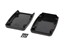 ABS Enclosure. 117X79X25 Soft Sided Watertight IP65 Black Top Grey Sides [1553WBBK]