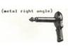 Mono , Right Angled 6.35mm Ø Audio Plug • Nickle Plated [MP123]