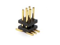 6 way 1.27mm PCB SMD DIL Pin Header Double Row and Gold plated pins [507060]
