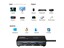 USB Type-A Male to Ethernet Adapter with 3-Port USB Hub – Black, 3xUSB 3.0 Ports:5Gbps, Ethernet:1000Mbps, Compatible Systems:Windows, Linux, macOS, iPadOS 16, Aluminium Case, Backward Compatible with USB 2.0 Devices [USB3.0 3PORT HUB WITH LAN PORT]