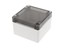 Polycarb Enclosure 90x90x60mm Grey Body Smoked Lid IP66 [1554E2GYSL]