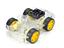 4WD DIY Smart Arduino Car Robot / Robot Car Chassis Equipment For High School Games [BMT MAGICIAN CHASSIS KIT CLR 4X4]