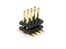 8 way 1.27mm PCB SMD DIL Pin Header Double Row and Gold plated pins [507080]