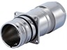 Circular Connector M23 Signal Panel Square Flange Housing/Cable Clamp Male Thread. Cable OD 7-12mm [7476500000]