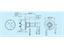 Single turn Conductive Plastic Rotary Control Potentiometer, Model : 357, Size 22.2mm dia • Turret type • 1W @ 70°C • 5kΩ • ±20% • 1 Turn 360° [FCP22R-5K]