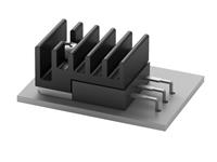 Heatsink Extruded 27,5K/W HOR PCB Mounting [SK515-23,5S2XTO220]