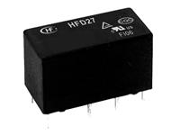 Subminiature Signal Relay, Form 2C, VCoil= 6V DC, IMax Switching= 2A , RCoil= 180Ω, PCB, in Vertical Case [HFD27-006-S]