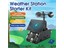 Weather-Station Stem Kit with ESP32: Tracks Temp, Humidity, Wind Speed, UV, AIR Quality and more with 8 Sensors; IoT-Enabled for Educational Stem & Arduino Learning. 2pcs 18650 Button-top Batteries not included (LC18650-HT) [ACEBOTT WEATHR STATION KIT QE011]
