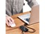 USB Type-A Male to Ethernet Adapter with 3-Port USB Hub – Black, 3xUSB 3.0 Ports:5Gbps, Ethernet:1000Mbps, Compatible Systems:Windows, Linux, macOS, iPadOS 16, Aluminium Case, Backward Compatible with USB 2.0 Devices [USB3.0 3PORT HUB WITH LAN PORT]