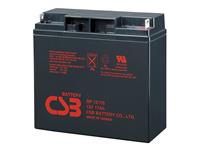 12V 17AH Lead-Acid Rechargeable Battery • L=180 W=76 H=167mm [BATT 12V17 CSB]