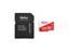 Micro SD Card 128GB Class 10 + Adaptor , Max Read Speed:30Mbps , Max Write Speed:25Mbps [MICRO SD CARD 128GB+ADPT-NETAC]