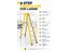 Academy Fibre Glass Step Ladder 6 step - Light Weight - Non Conductive - Anti Slip Steps [STEP LADDER  F7616]