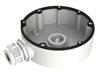 Hikvision Junction Box for Dome Cameras. Indoor/Outdoor, Hikvision White, Aluminium alloy material, Dimension Φ 111mm [HKV DS-1280ZJ-DM18]