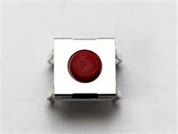 Tactile Switch 6 x 6mm LVR=0,50mm 260gf PCB Red Low Profile H=2,5mm 50MA 12VDC Pitch = 4,0mm [DTSYHL61R-V-B]