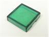 18x18mm Green Square Translucent Sealed Lens IP65 [TS1818GR]