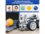 SunFounder Picar-X AI Video Robot Car Kit for Raspberry Pi 5/4/3B+/3B & Zero 2W (NOT INCLUDED), ChatGPT-4o Enabled with Voice Command & Video Recog, Python, Scratch, Camera, Mic, Rech Batt, Camera 5MP, Line/Object Following, Obstacle Avoidance [SUNFOUNDER PICAR-X]
