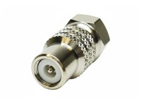 Adapter F-Type Plug ~ RCA Socket [F-TYPE ADP M-RCAS]