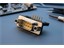 9 way Male D-Sub Connector with PCB Right Angle termination and ( 9.4mm) Machined Pins and with Mounting Brackets [DE9P1A1N]