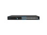Foredge Unmanged 24-Port Fast Ethernet Switch with 24 Port AI PoE, 24x10/100Mbps PoE, 2×10/100/1000Mbps Non-PoE RJ45 Ports, 1×Gigabit SFP Optical Fiber Port (reused), Total Power Budget:250W, Max Output Power Per Port:30W [AI8024M]